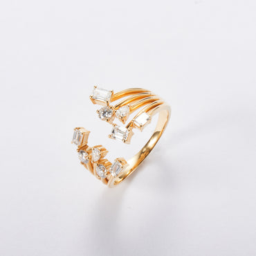 Ring-Design Mixed Diamond