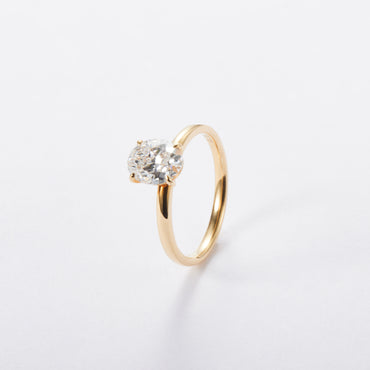 Ring-1 ct oval
