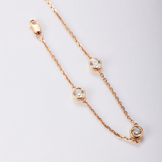 0.3ct/Simple Bracelet