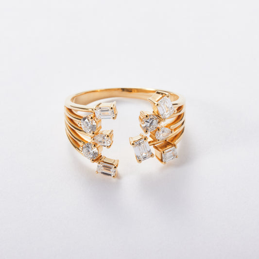 Ring-Design Mixed Diamond