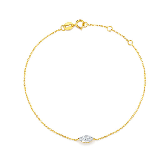 1ct Marquise diamond bracelet