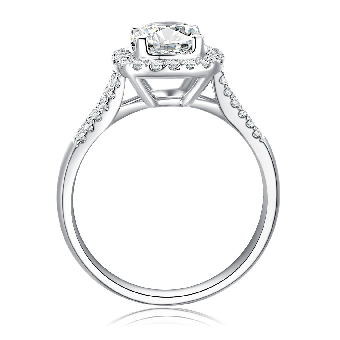 1ct-Round-Halo Setting