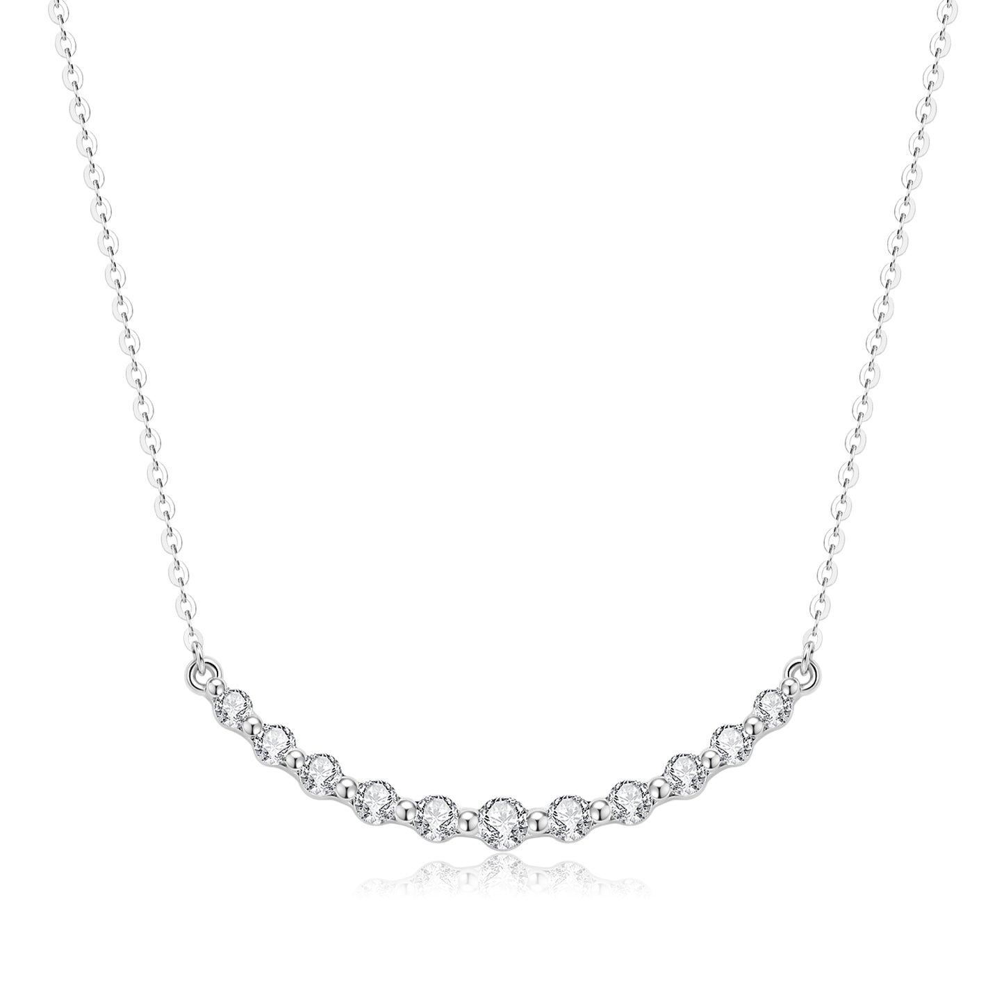 Combined diamond necklace