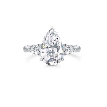 2ct Pear-two RING
