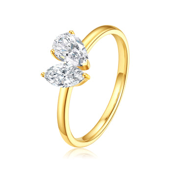 RING-1ct Marquise and 1ct Pear