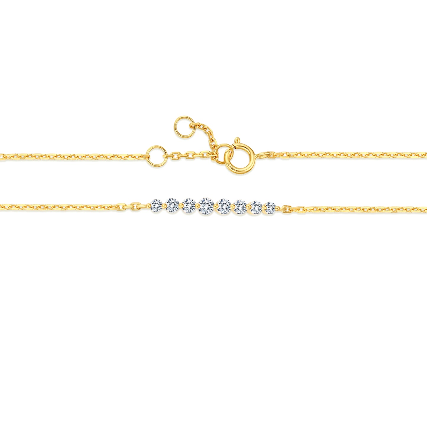 Diamond combination bracelet