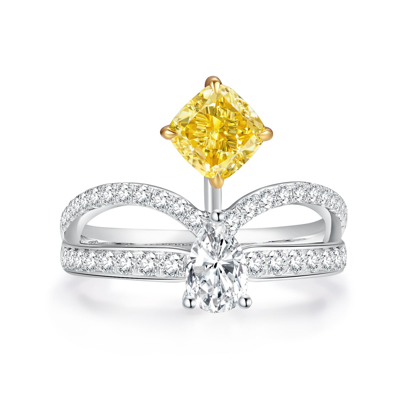 Yellow diamond-
