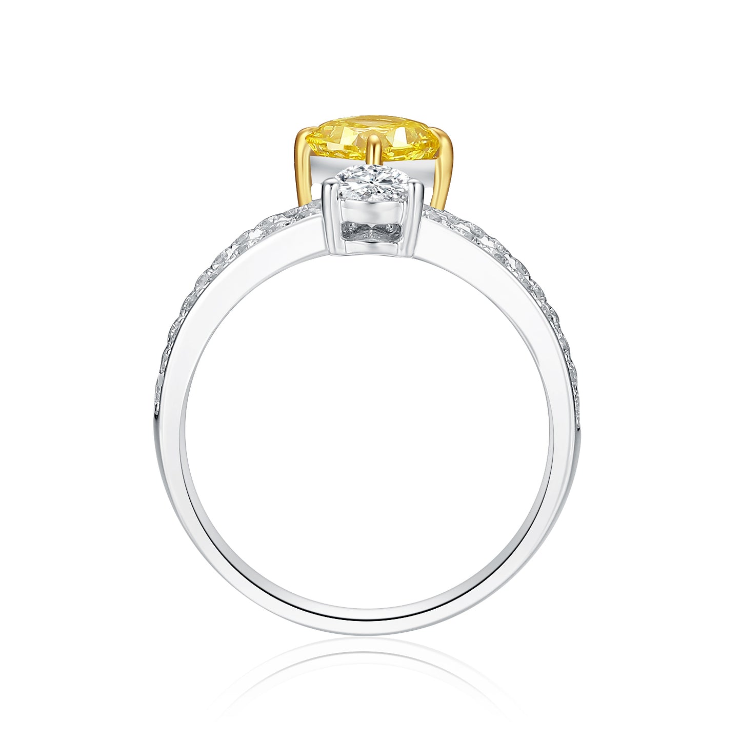 Yellow diamond-