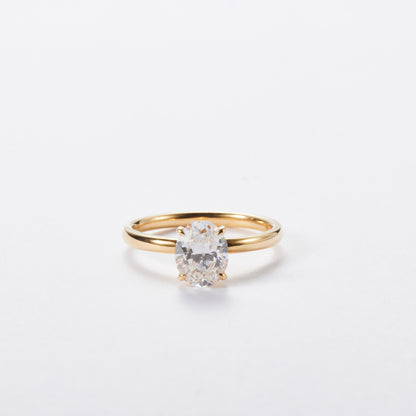 Ring-1 ct oval