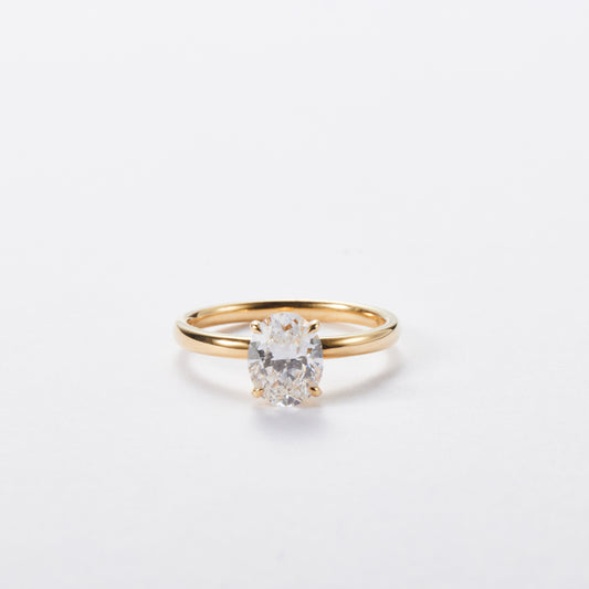 Ring-1 ct oval