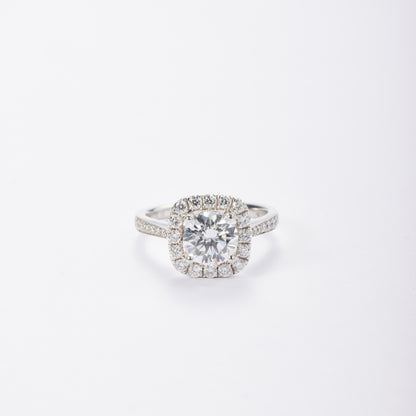 1ct round Ring