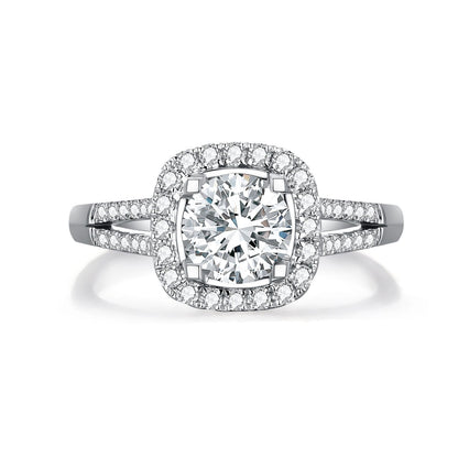 1ct-Round-Halo Setting