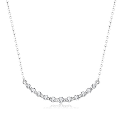 Combined diamond necklace