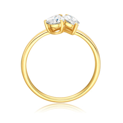 RING-1ct Marquise and 1ct Pear