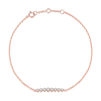 Diamond combination bracelet