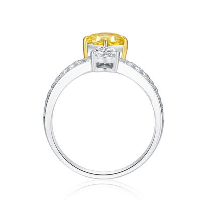 Yellow diamond-
