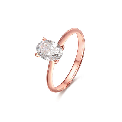 Ring-1 ct oval